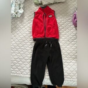 Carters vest and sweatpants set